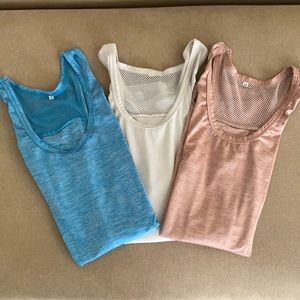 Set of 3 Workout Tank Tops